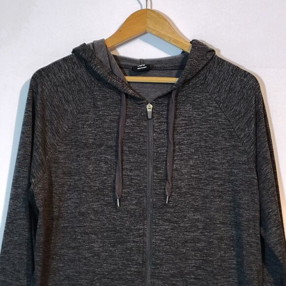 Athletic Works thin zip-up Hoodie with front pocket Womans L(12-14) - Picture 1 of 7